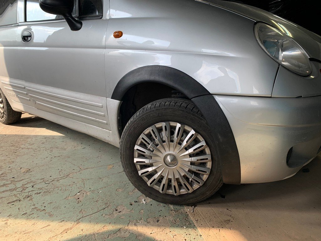 Накладки на передний и задний бампер Daewoo Matiz, комплект ООО "Автостайл"