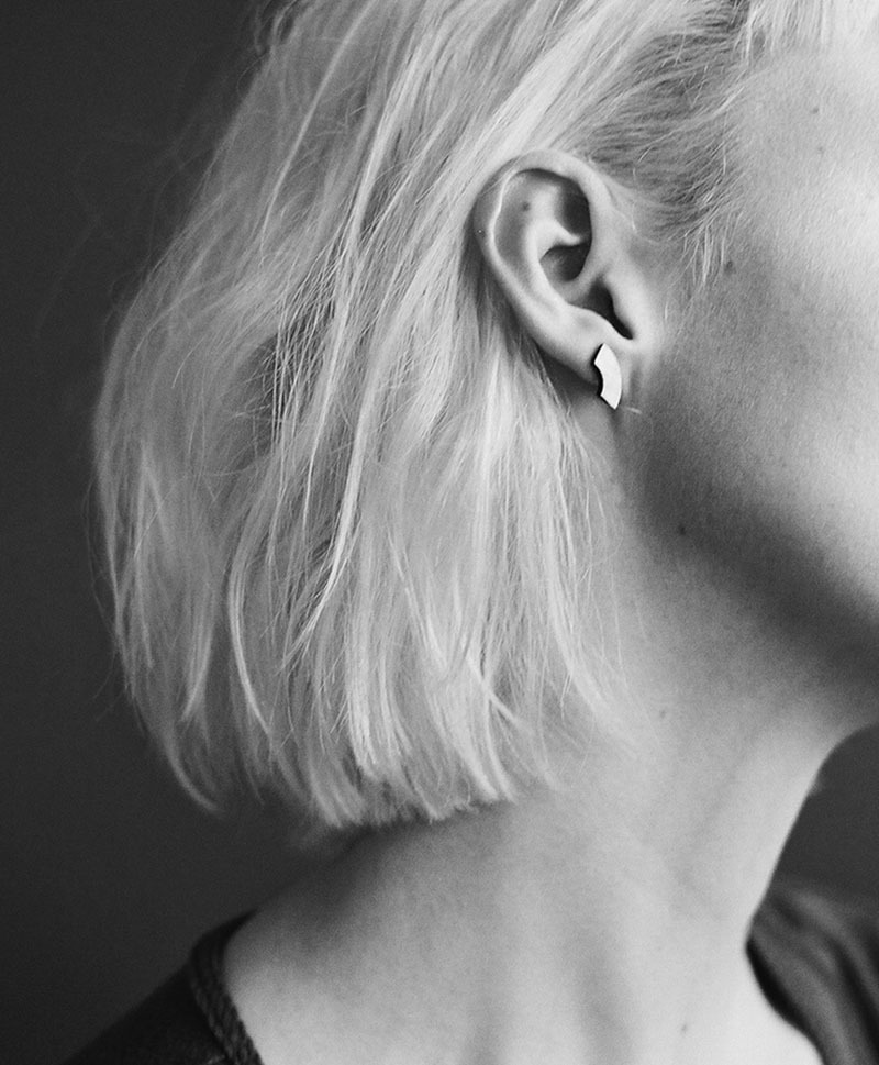 Набор сережек Phase Studs Brass