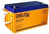 Аккумулятор DELTA HR 12-65 ( 12V 65Ah / 12В 65Ач ) - фотография