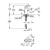 GROHE BauLoop 23336000 Смеситель для раковины