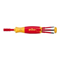 Отвертка диэлектрическая с набором бит LiftUP Electric 6шт Wiha 2831 38613 (SB)