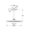 GROHE Rainshower Cosmopolitan 26063000 Душ верхний с кронштейном