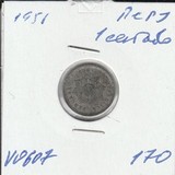 V0607 1951 Перу 1 сентаво V0607 1951 Перу 1 сентаво