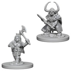 Dwarf Female Barbarian / Дварфийские женщины-варвары