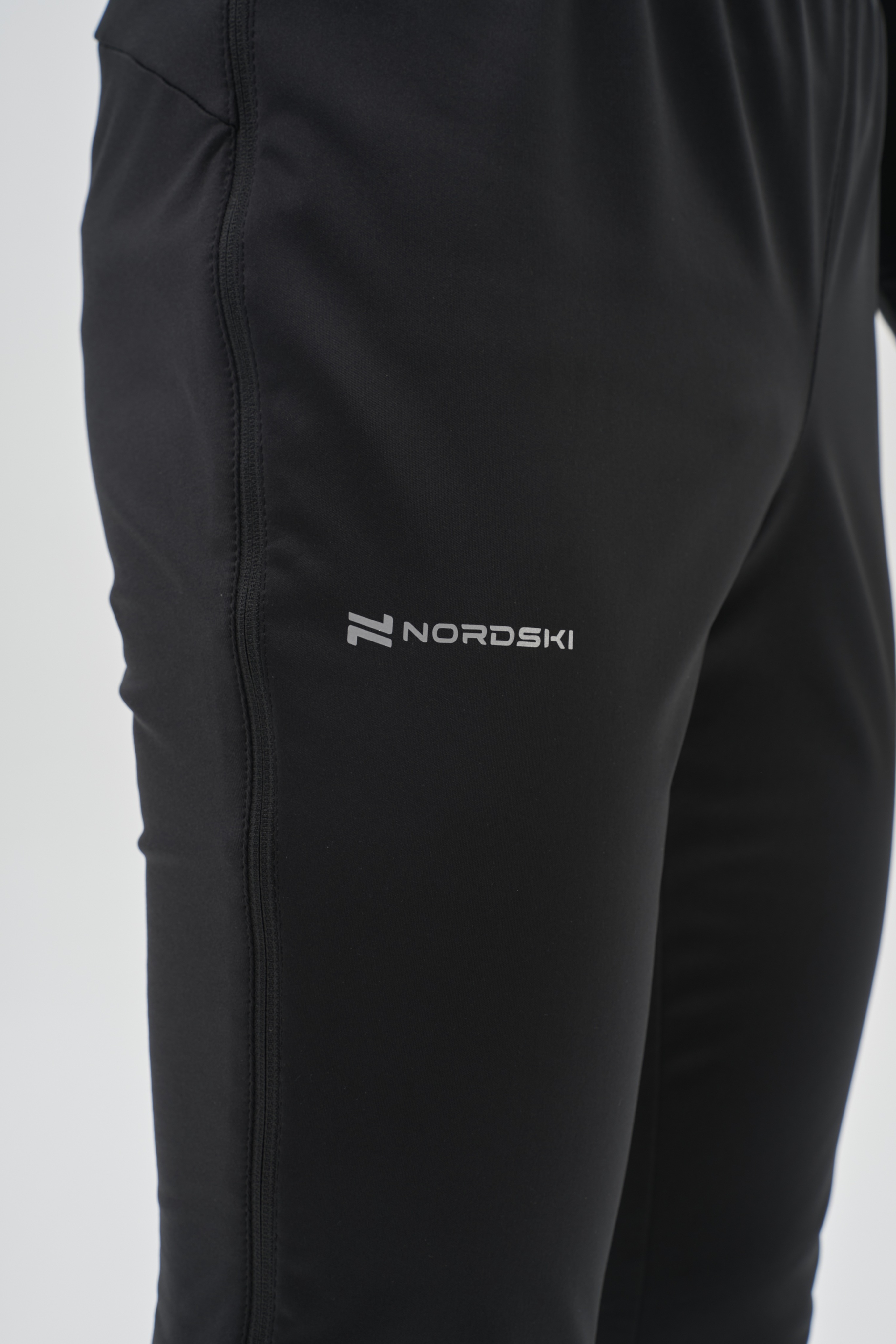 Мужской тренировочный лыжный костюм Nordski Advance lime-black - 24