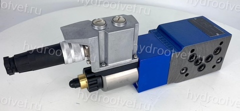 Фото ZDREE10VP2-2X/315YMG24K31A1M - Пропорциональный редукционный клапан Ду10 со встроенным усилителем, сигнал A1 = 0-10В, давление регулировки до 315 бар, монтаж - модульный