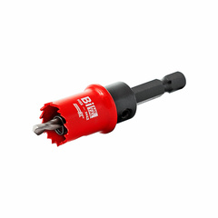 Коронка биметаллическая HSS M42, 6/10 TPI, переменный шаг 24х20 мм