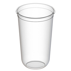 Стакан с U-образным дном 500 мл Bubble Cup ГЛЯНЦЕВЫЙ прозрачный 16/384 шт