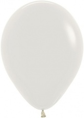 Шар S 12''/30 см, Пастель (Ретро),  Кремовый (107), 12 шт