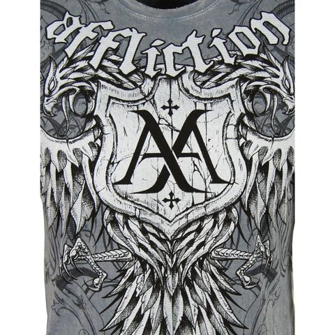 Affliction | Футболка мужская CLAWED A2860 принт спереди