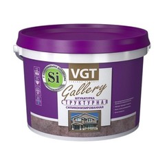 Штукатурка декоративная Структурная силиконизированная VGT Gallery / ВГТ