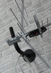 ТВ АНТЕННА МОЩНАЯ НАРУЖНАЯ ЦИФРОВАЯ АКТИВНАЯ НАПРАВЛЕННАЯ ТРИАДА-3380antenna.ru