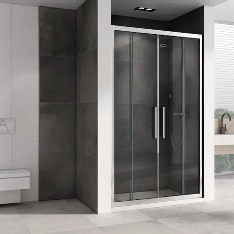 Abber Schwarzer Diamant AG33170H Душевая дверь, цвет: хром