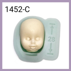 1452-С Молд силиконовый лицо детское 