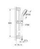 GROHE Tempesta 27787002 Душевой гарнитур