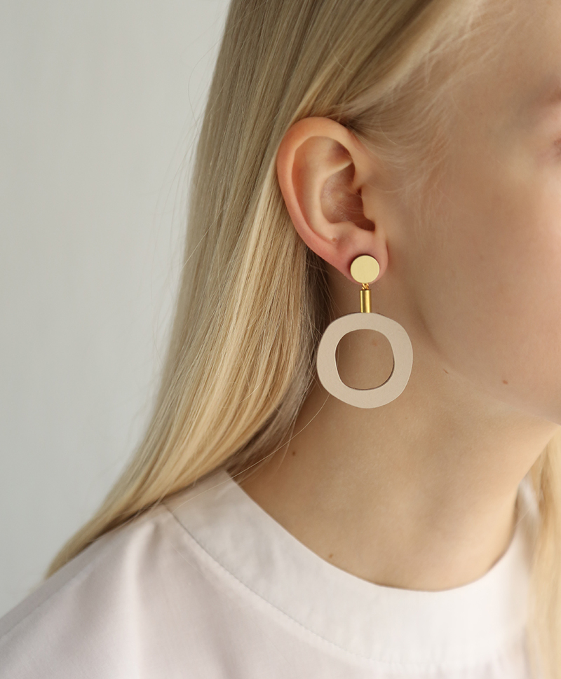 Серьги Jean I Earrings Ecru