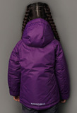 Детский тёплый прогулочный лыжный костюм Nordski Jr-Kids Motion Purple