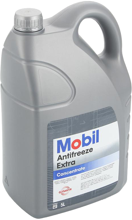 Антифриз-концентрат Mobil Antifreeze Extra сине-зеленый 5л