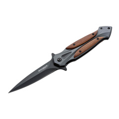 Фото Нож складной Boker Starfighter XL, сталь 440, рукоять кокоболо/сталь
