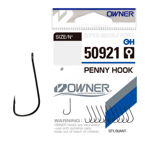 50921 № 12 Крючки OWNER Penny Hook-Bc / продажа от 5 уп.
