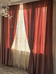 Шторы Канвас в гостиную спальню детскую 270 х 200 см/2 шт