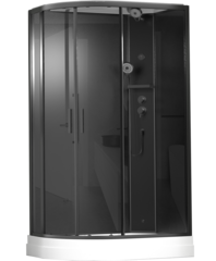 Timo Premium ILMA902RB Душевая кабина 120x80, цвет: чёрный фото