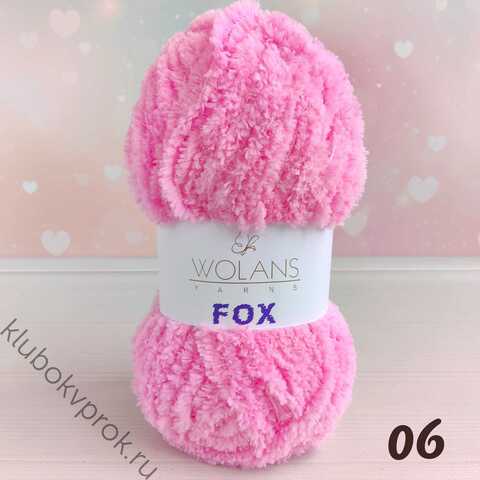 WOLANS FOX 110-06, Розовый