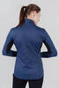 Женская куртка для лыж и бега Nordski Hybrid Pro blue-yellow - 2