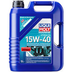 Минеральное моторное масло для лодок Marine 4T Motor Oil 15W-40 - 5 л
