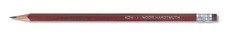 Карандаш чернографитный KOH-I-NOOR 1803 с ластиком, HB, коричневый корпус