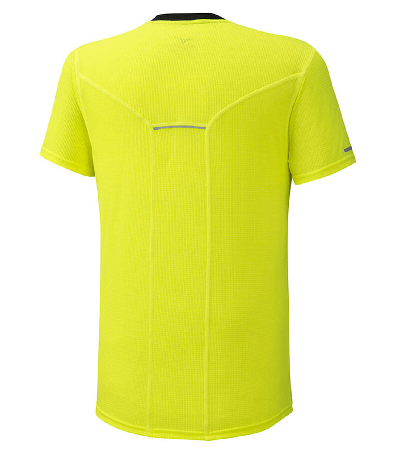 Mizuno Dry Aeroflow Tee беговая футболка мужская желтая - 2