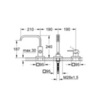 GROHE Allure 19316000 Смеситель на борт ванны