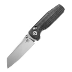 Фото Складной нож Bestech Slasher, сталь D2, рукоять черная микарта