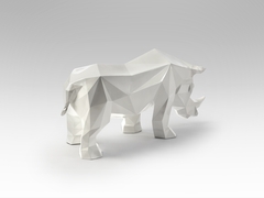 Фигурка носорога Future Rhino белая