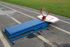 Стойка стритбольная складная с фанерным щитом, кольцом, сеткой и защитой «ATLET Street».