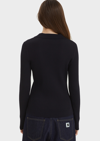 Рубашка-поло FRED PERRY Ribbed Knitted Polo Shirt