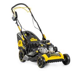 Газонокосилка CHAMPION LM4625VSE (2,5кВт прив, верт, эл.старт, 460мм 55л 25-75мм 1рычаг/7, 29кг 4в1)