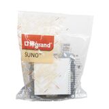 Переключатель одноклавишный - Legrand SUNO - 10АХ 250В безвинтовые зажимы - Белый — фото 4