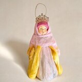 Набор ватных елочных игрушек ручной работы «Анюта» — фото 2