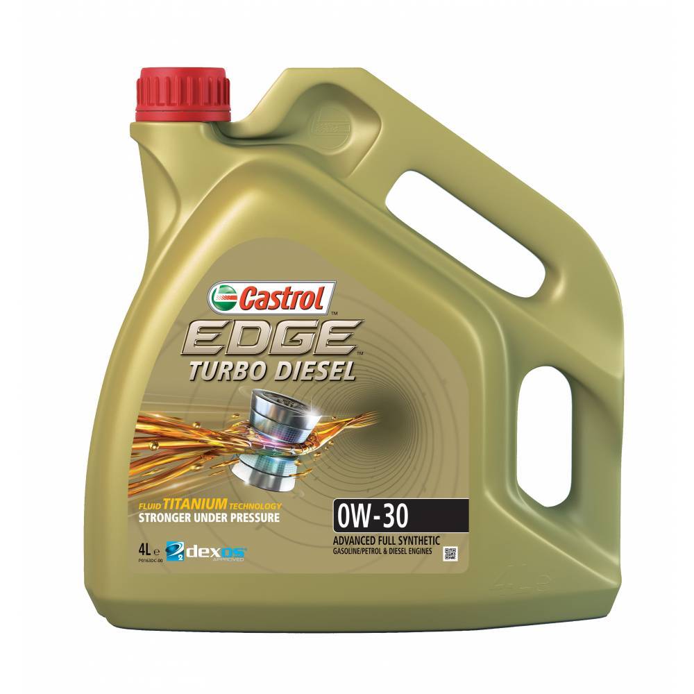 Castrol EDGE Turbo Diesel FST SN/CF 0W30 Синтетическое дизельное моторное масло