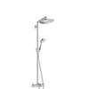 Hansgrohe Croma Select S 26792000 Душевая система c термостатом и изливом внешнего монтажа 158,4 см с верхней лейкой 28х28 см