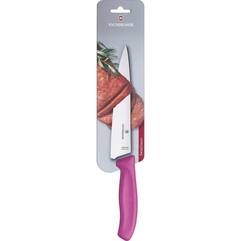 Нож Victorinox разделочный, розовый (6.8006.19L5B)