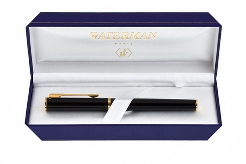 Ручка перьевая Waterman Apostrophe Lacquer Black GT, M (S0702700)