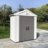 Садовый пластиковый сарай HouzBlock Comfort-1 (2.2x1.2 м)