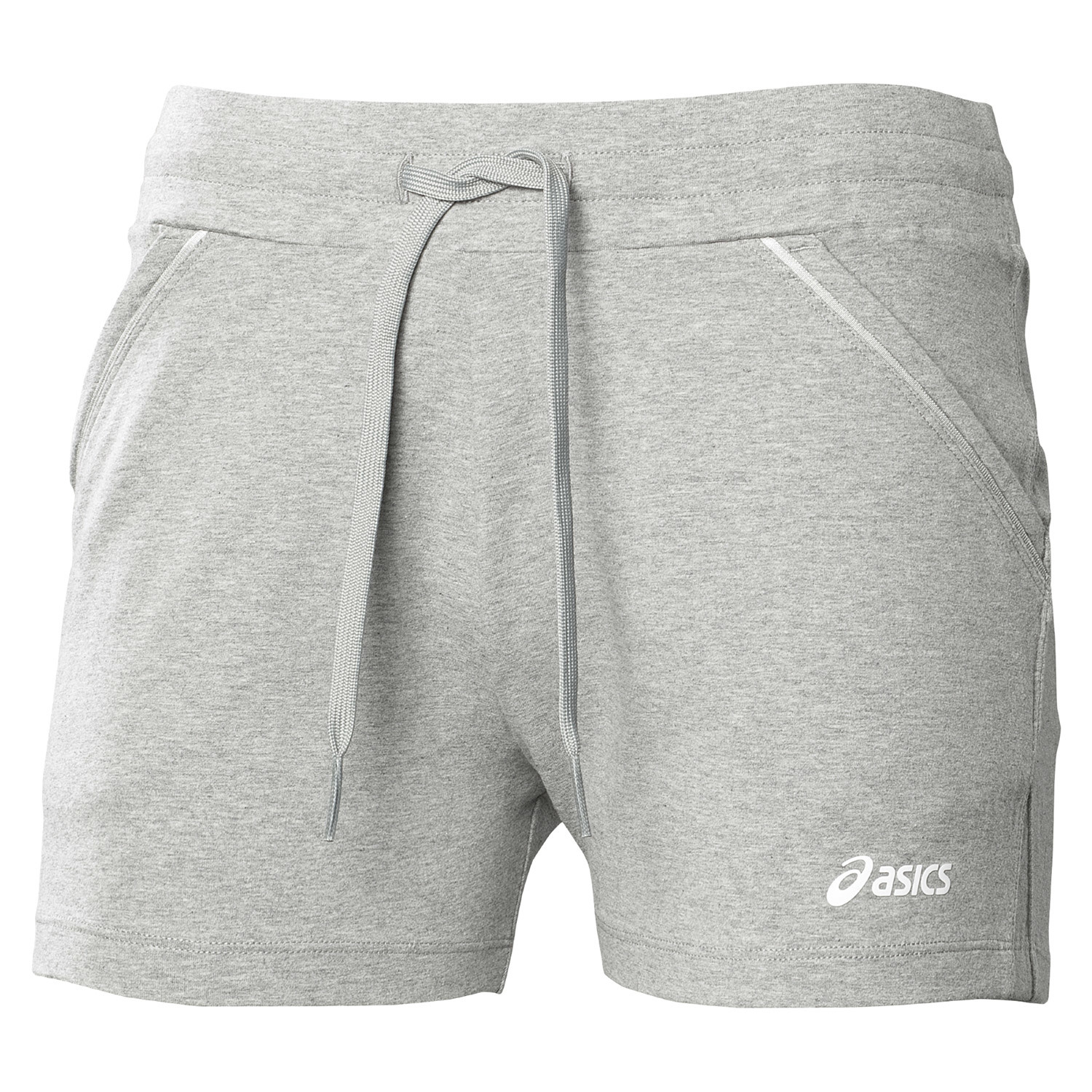Шорты для бега женские Asics Knit Short серые