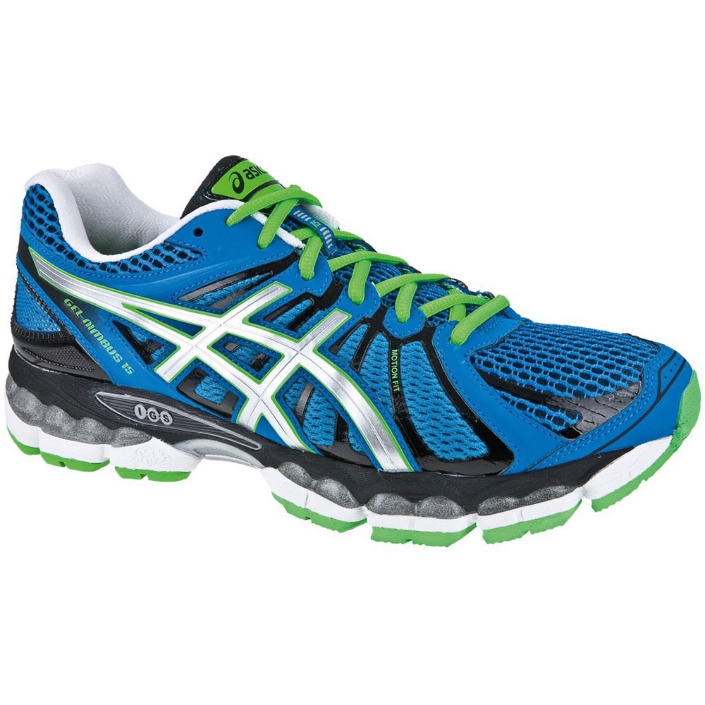 Asics Gel-Nimbus 15 blue Кроссовки для бега мужские - 4