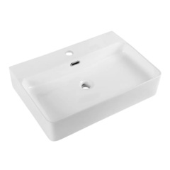 BelBagno BB1338 Раковина керамическая накладная, 42.5x60, цвет: белый фото