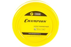 Корд триммер (леска) 2,4мм, 40м Champion звезда