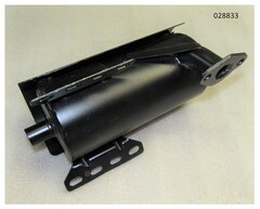 Глушитель цилиндрический TSS HCR80K/Silencer