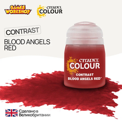 Краска акриловая Citadel Contrast: Blood Angels Red (18Ml)